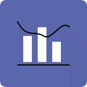 Graphs symbolizing statystical techniques in analytical approaches in predictive maintenance
